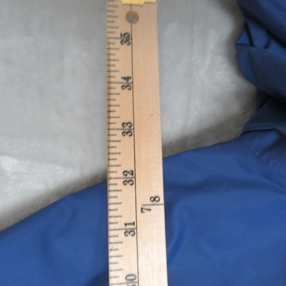 Columbia Rain Jacket Mens XXL Blue Waterproof Hood Wind Light Pack Watertight II - Picture 9 of 12